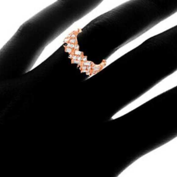 NEW 18k Rose gold plated Ring - Picture 2 of 10